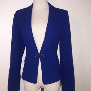 White House Black Market Royal Blue Blazer